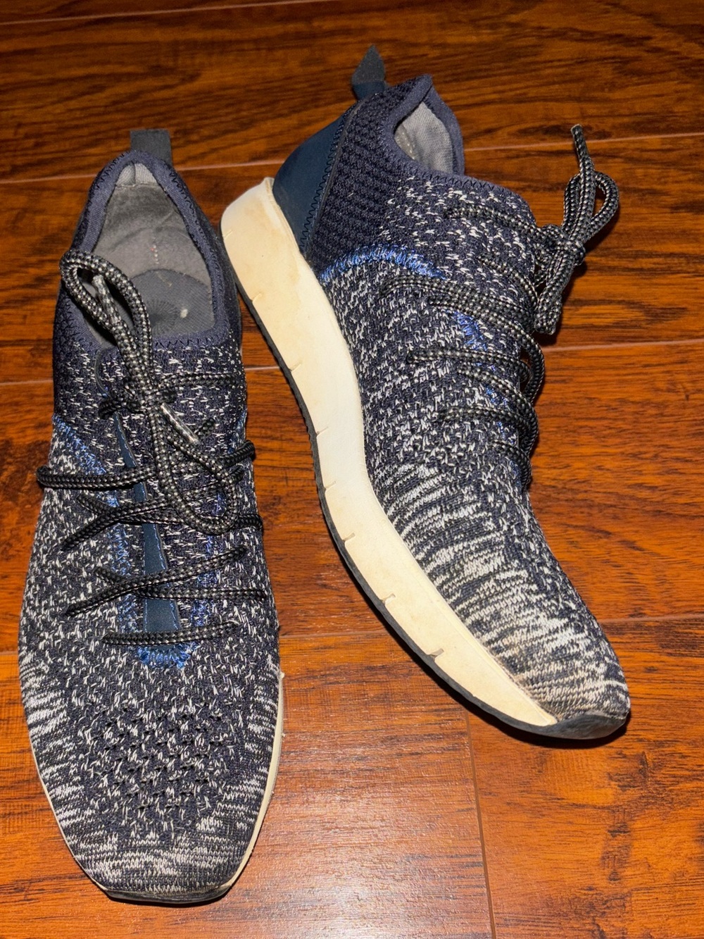 OTBT Knit Athletic Sneakers Marine Navy Blue Lightweight Comfort Casual Sneaker